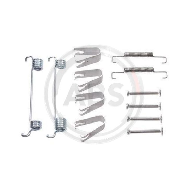 Priedų komplektas, stovėjimo stabdžių trinkelės A.B.S. 0875Q