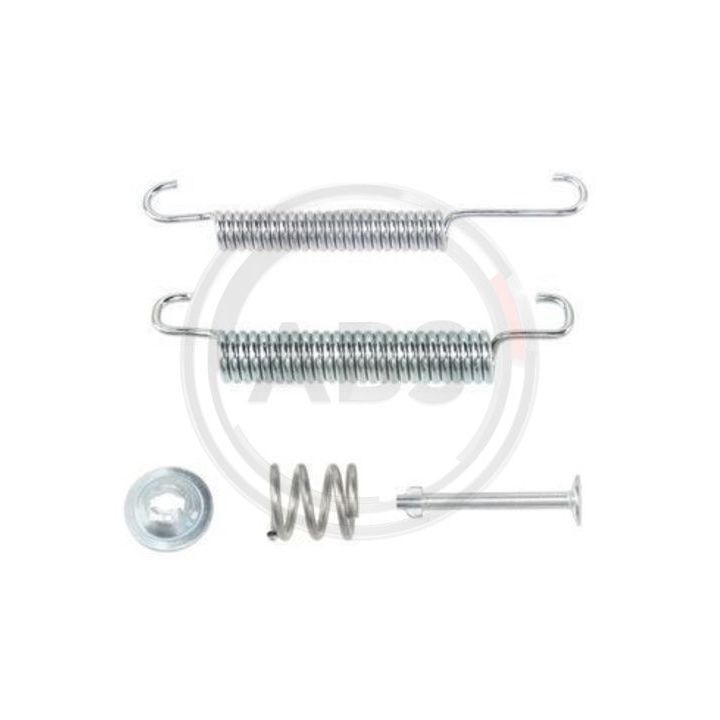 Priedų komplektas, stovėjimo stabdžių trinkelės A.B.S. 0893Q