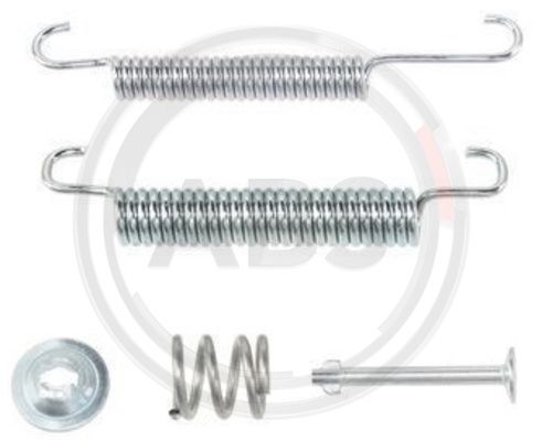 Priedų komplektas, stovėjimo stabdžių trinkelės A.B.S. 0893Q