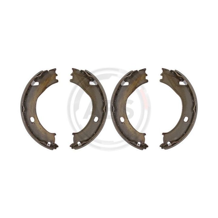 Stabdžių trinkelių komplektas, stovėjimo stabdis A.B.S. 40771