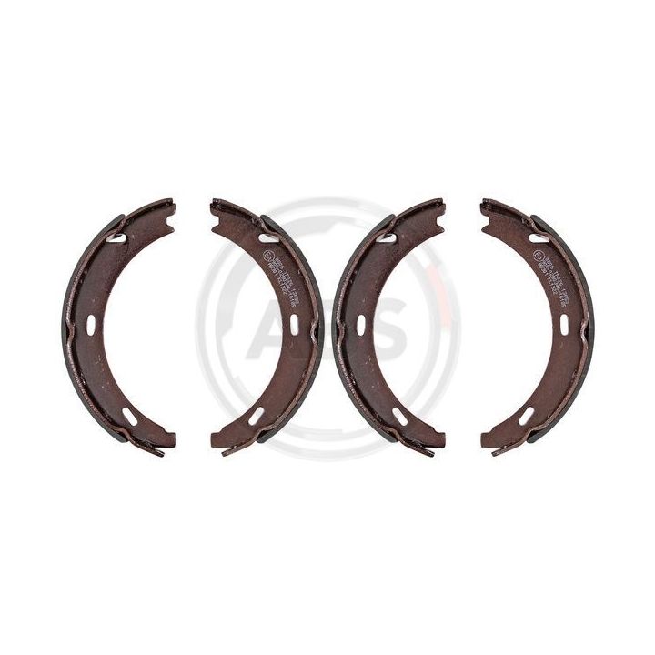 Stabdžių trinkelių komplektas, stovėjimo stabdis A.B.S. 8806