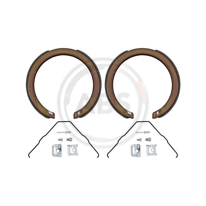 Stabdžių trinkelių komplektas, stovėjimo stabdis A.B.S. 9025