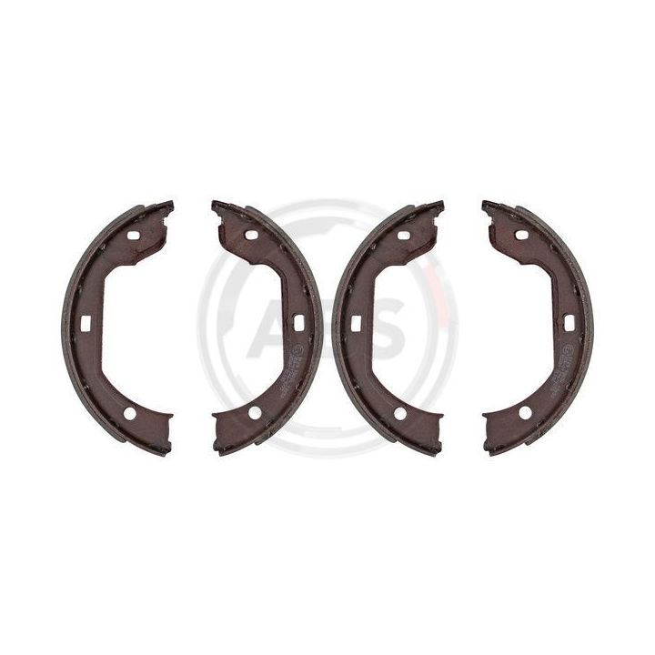 Stabdžių trinkelių komplektas, stovėjimo stabdis A.B.S. 9109