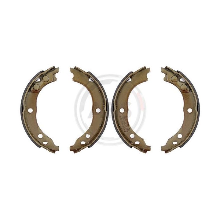 Stabdžių trinkelių komplektas, stovėjimo stabdis A.B.S. 9167