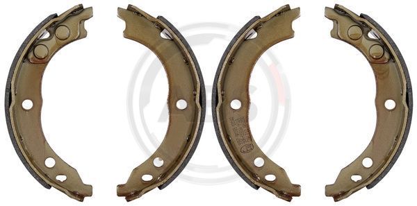 Stabdžių trinkelių komplektas, stovėjimo stabdis A.B.S. 9167