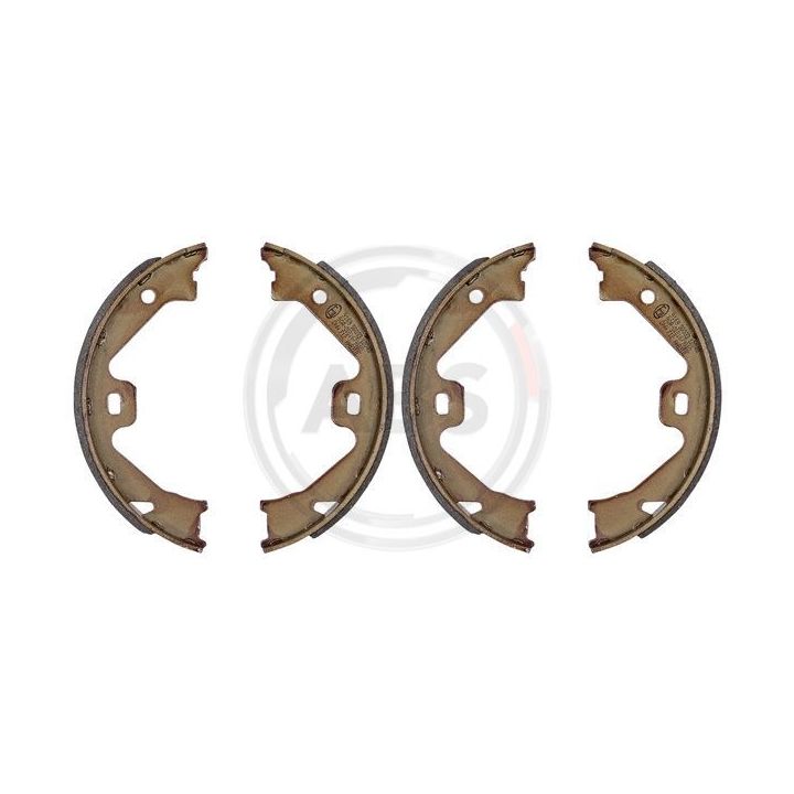 Stabdžių trinkelių komplektas, stovėjimo stabdis A.B.S. 9169