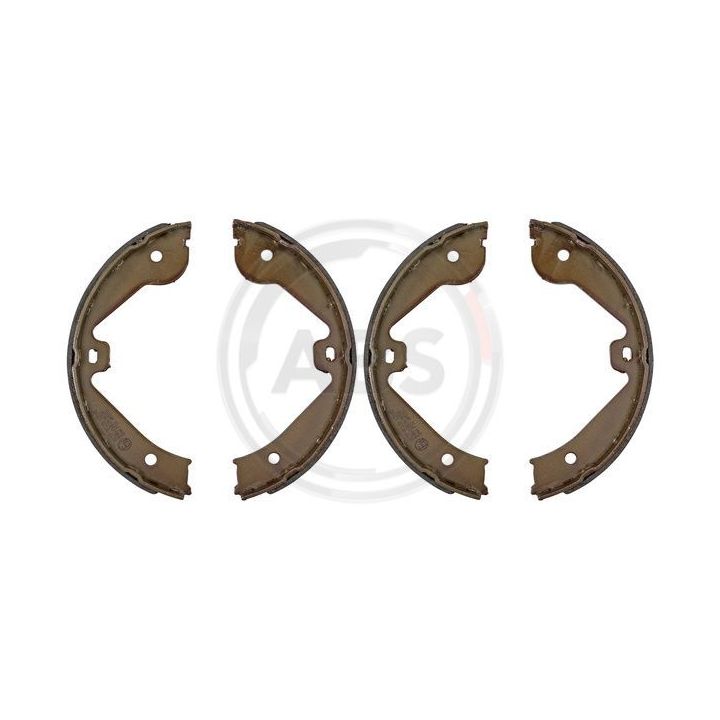 Stabdžių trinkelių komplektas, stovėjimo stabdis A.B.S. 9177