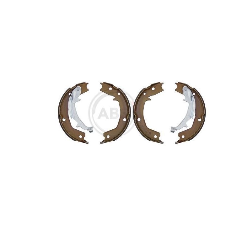 Stabdžių trinkelių komplektas, stovėjimo stabdis A.B.S. 9195