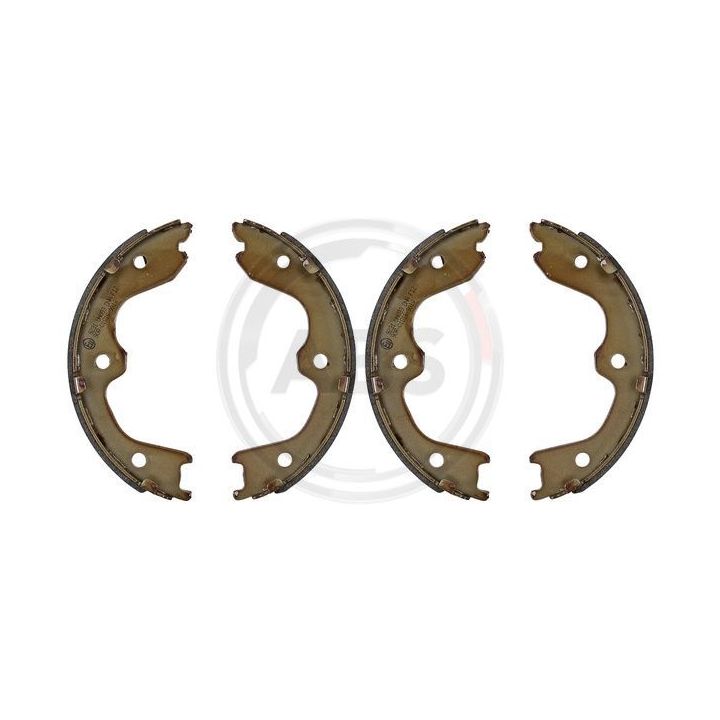 Stabdžių trinkelių komplektas, stovėjimo stabdis A.B.S. 9231