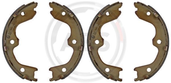 Stabdžių trinkelių komplektas, stovėjimo stabdis A.B.S. 9231