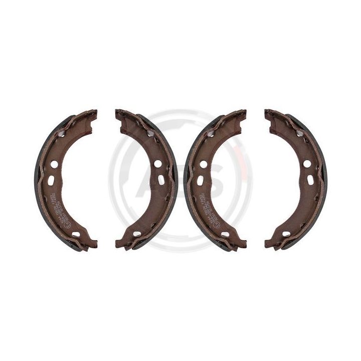 Stabdžių trinkelių komplektas, stovėjimo stabdis A.B.S. 9244