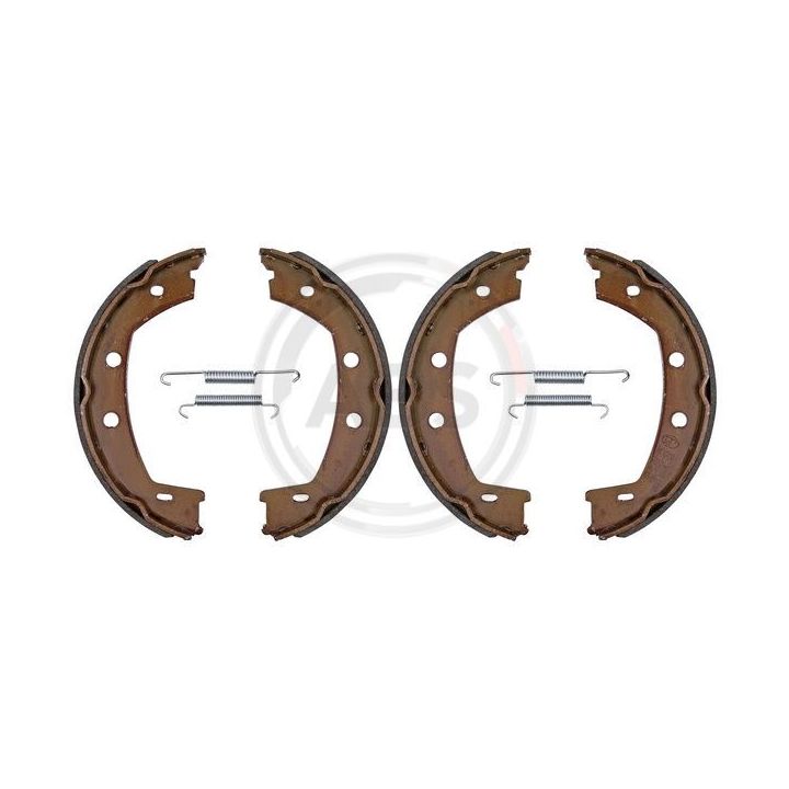 Stabdžių trinkelių komplektas, stovėjimo stabdis A.B.S. 9252