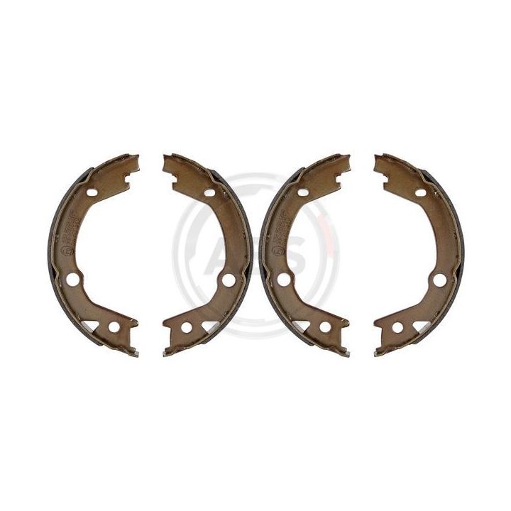 Stabdžių trinkelių komplektas, stovėjimo stabdis A.B.S. 9253