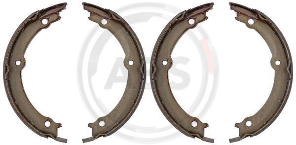 Stabdžių trinkelių komplektas, stovėjimo stabdis A.B.S. 9261