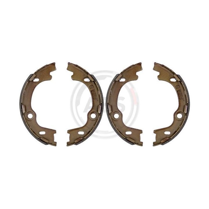 Stabdžių trinkelių komplektas, stovėjimo stabdis A.B.S. 9262