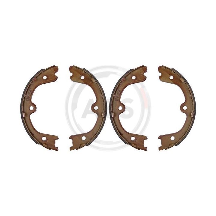 Stabdžių trinkelių komplektas, stovėjimo stabdis A.B.S. 9264