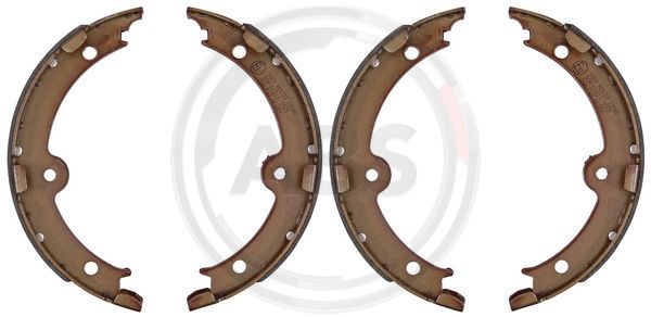 Stabdžių trinkelių komplektas, stovėjimo stabdis A.B.S. 9301