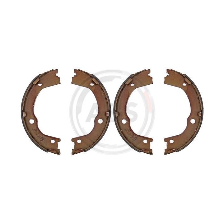 Stabdžių trinkelių komplektas, stovėjimo stabdis A.B.S. 9304