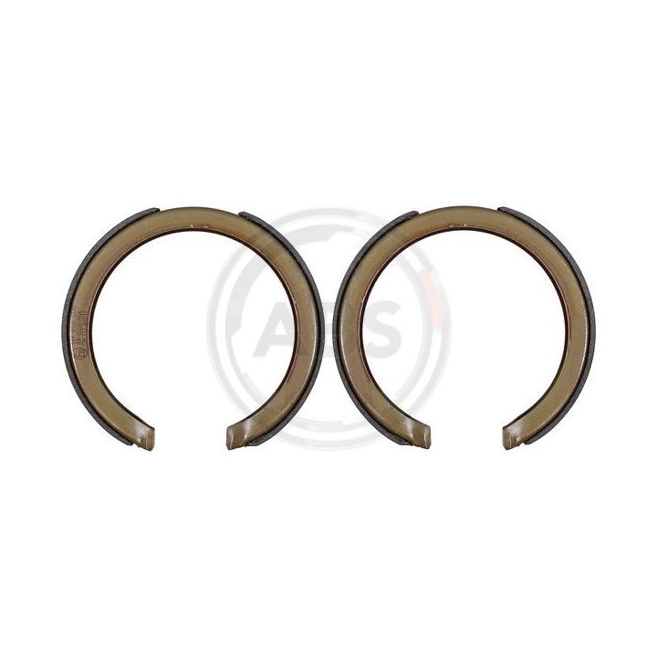 Stabdžių trinkelių komplektas, stovėjimo stabdis A.B.S. 9305