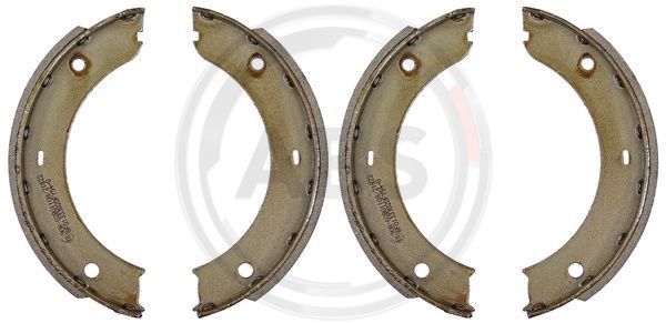 Stabdžių trinkelių komplektas, stovėjimo stabdis A.B.S. 9334