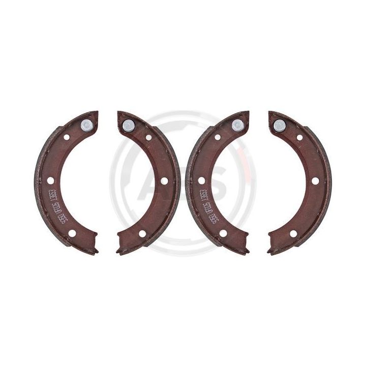 Stabdžių trinkelių komplektas, stovėjimo stabdis A.B.S. 9350