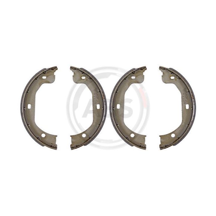 Stabdžių trinkelių komplektas, stovėjimo stabdis A.B.S. 9356