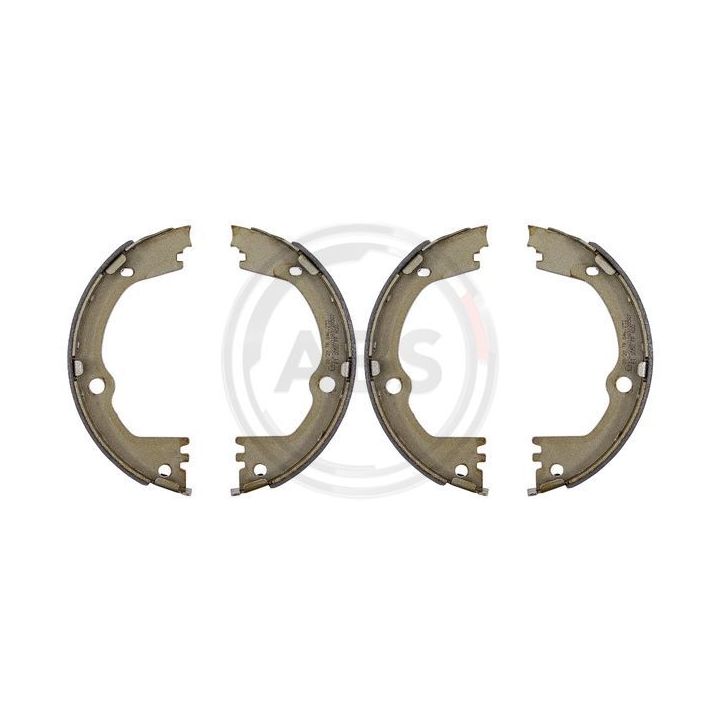 Stabdžių trinkelių komplektas, stovėjimo stabdis A.B.S. 9363