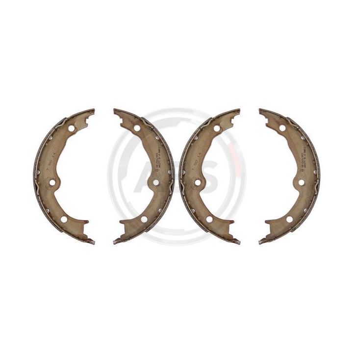 Stabdžių trinkelių komplektas, stovėjimo stabdis A.B.S. 9369