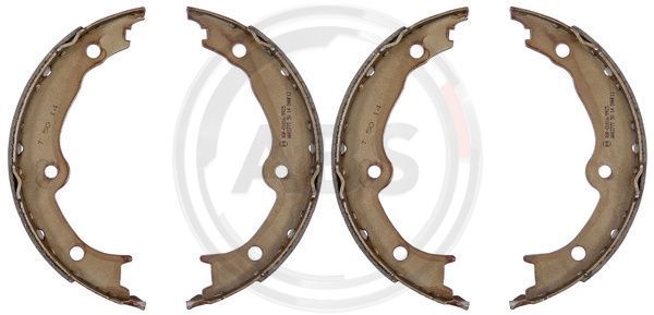 Stabdžių trinkelių komplektas, stovėjimo stabdis A.B.S. 9369