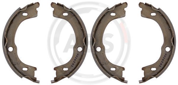 Stabdžių trinkelių komplektas, stovėjimo stabdis A.B.S. 9370