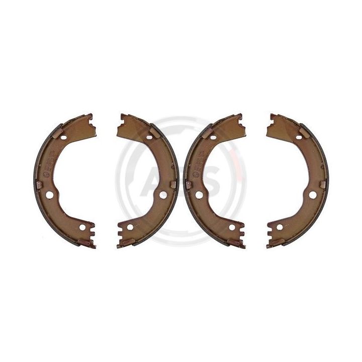 Stabdžių trinkelių komplektas, stovėjimo stabdis A.B.S. 9371