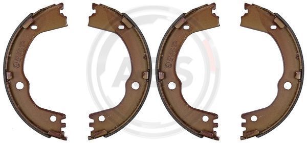 Stabdžių trinkelių komplektas, stovėjimo stabdis A.B.S. 9371