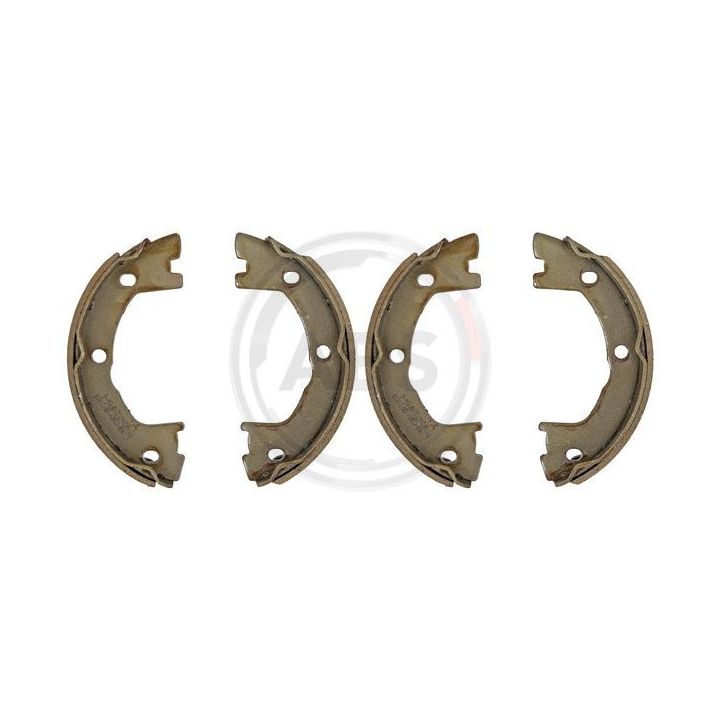 Stabdžių trinkelių komplektas, stovėjimo stabdis A.B.S. 9377