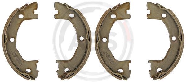 Stabdžių trinkelių komplektas, stovėjimo stabdis A.B.S. 9377