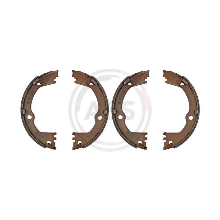 Stabdžių trinkelių komplektas, stovėjimo stabdis A.B.S. 9388