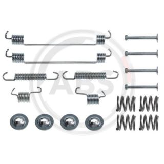 Priedų komplektas, stabdžių trinkelės A.B.S. 0014Q