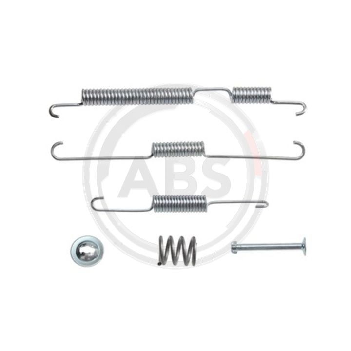 Priedų komplektas, stabdžių trinkelės A.B.S. 0024Q