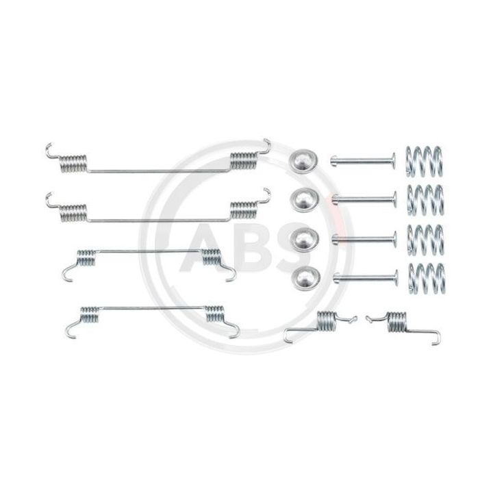 Priedų komplektas, stabdžių trinkelės A.B.S. 0034Q