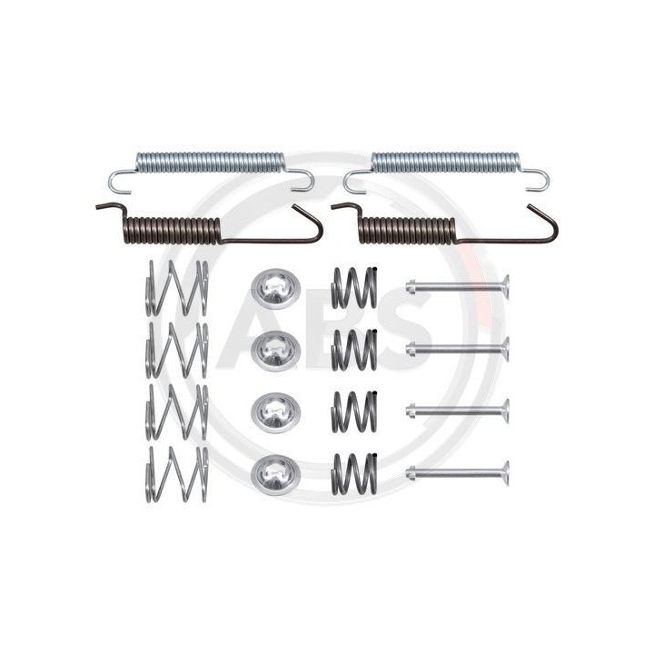 Priedų komplektas, stabdžių trinkelės A.B.S. 0047Q