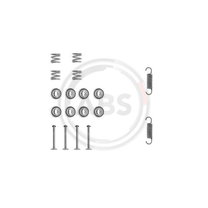 Priedų komplektas, stabdžių trinkelės A.B.S. 0564Q