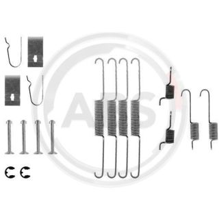 Priedų komplektas, stabdžių trinkelės A.B.S. 0636Q