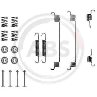Priedų komplektas, stabdžių trinkelės A.B.S. 0672Q