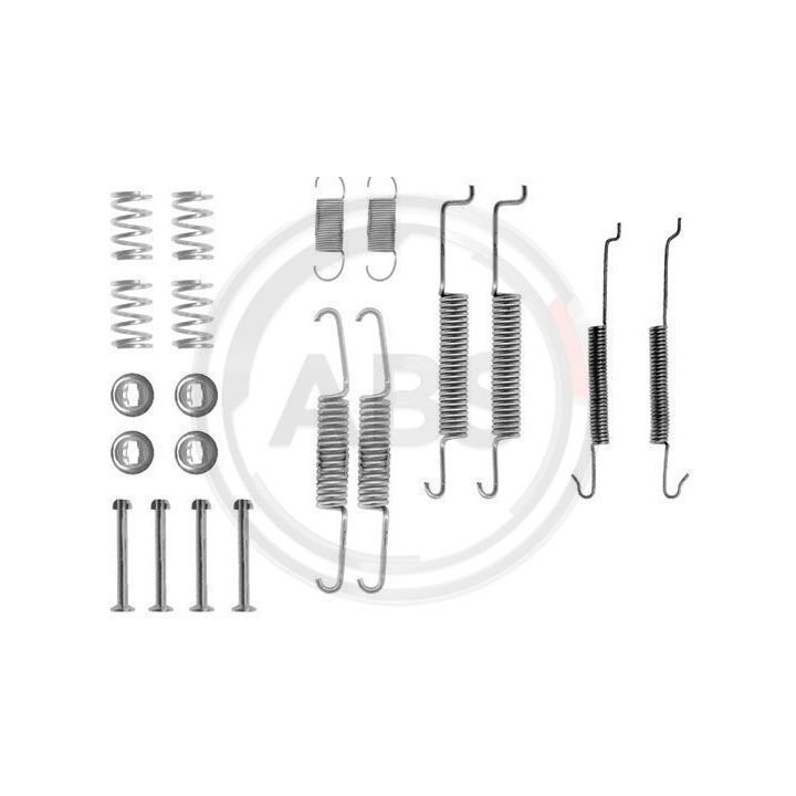 Priedų komplektas, stabdžių trinkelės A.B.S. 0680Q