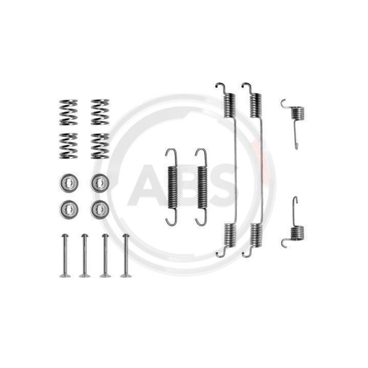 Priedų komplektas, stabdžių trinkelės A.B.S. 0682Q