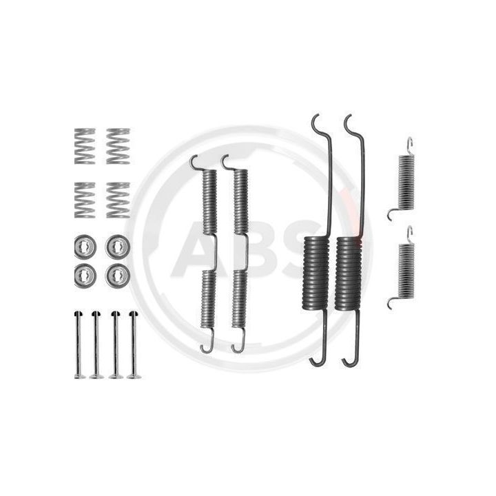 Priedų komplektas, stabdžių trinkelės A.B.S. 0687Q