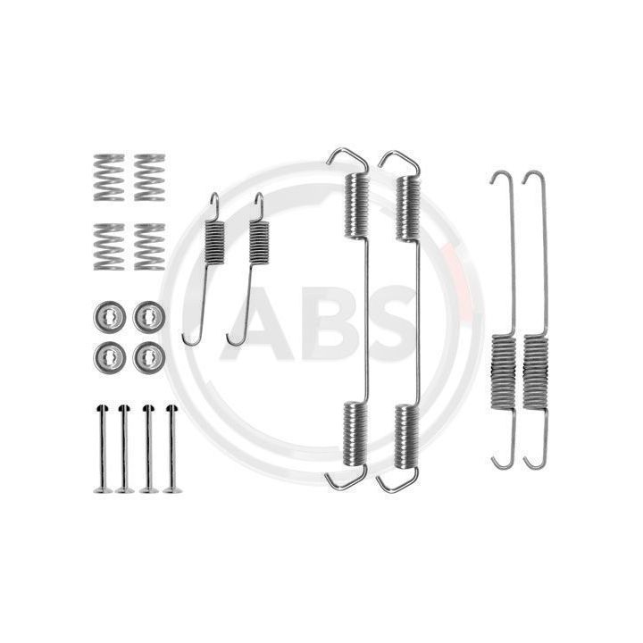 Priedų komplektas, stabdžių trinkelės A.B.S. 0689Q