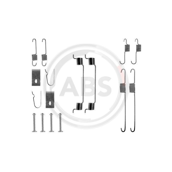 Priedų komplektas, stabdžių trinkelės A.B.S. 0699Q