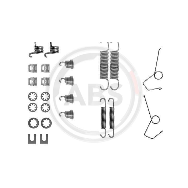 Priedų komplektas, stabdžių trinkelės A.B.S. 0719Q