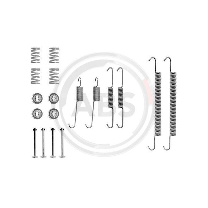 Priedų komplektas, stabdžių trinkelės A.B.S. 0757Q