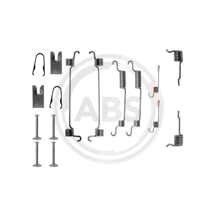 Priedų komplektas, stabdžių trinkelės A.B.S. 0764Q